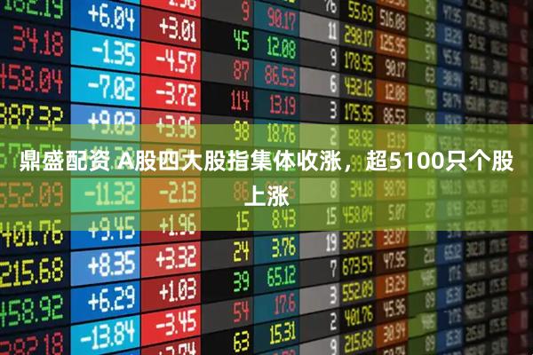 鼎盛配资 A股四大股指集体收涨，超5100只个股上涨